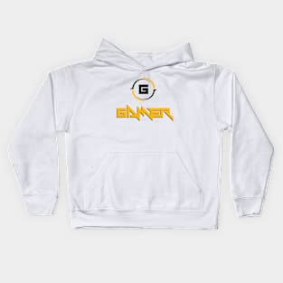 Gamer Lover Logo Kids Hoodie